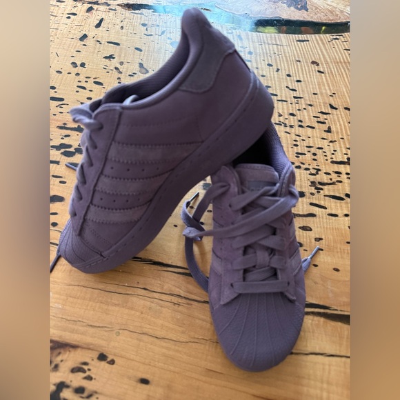 Adidas platform superstar suede sneakers - Picture 4 of 11